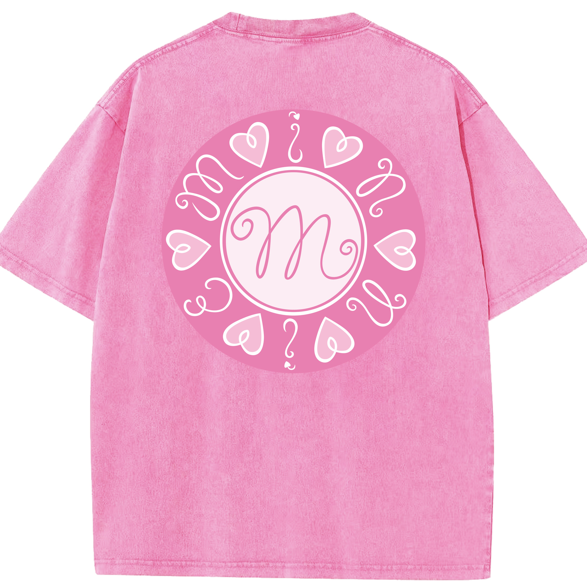 （画像用） ミッキーマウス Mickey Mouse 綿100% ヴィンテージ風 半袖Tシャツ（背面プリント）